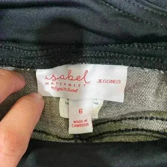 Isabel Maternity Black Jeggings Size 6​ - Picture 6 of 8